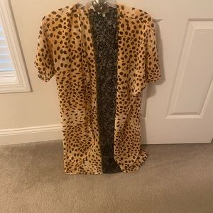 leopard kimono